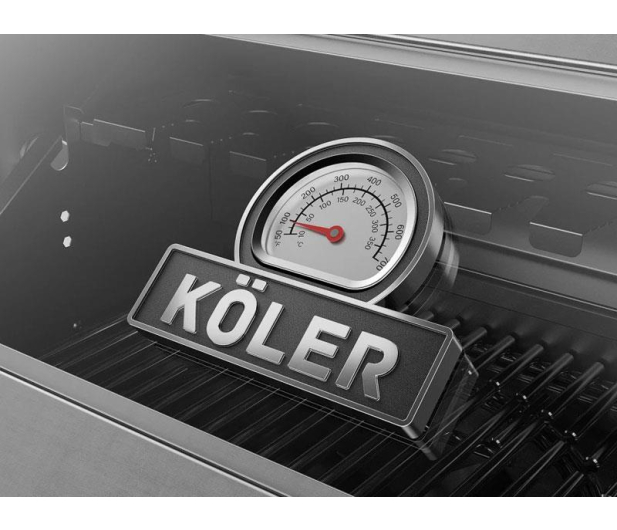 KOLER Grill ogrodowy S3 TITAN srebrny - 1532907 - zdjęcie 15